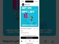 MrBeast shop app - How to request a gift from MrBeast in SHOP app?