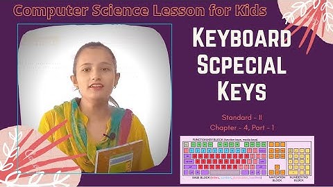 Class 2 I Computer Science Class I Keyboard - Special Keys (Part-1) I Arya Vidyapith School Motihari