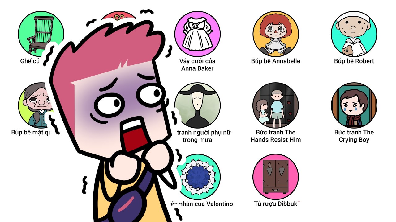 Tất cả những đồ vật bị ám trong 17 phút