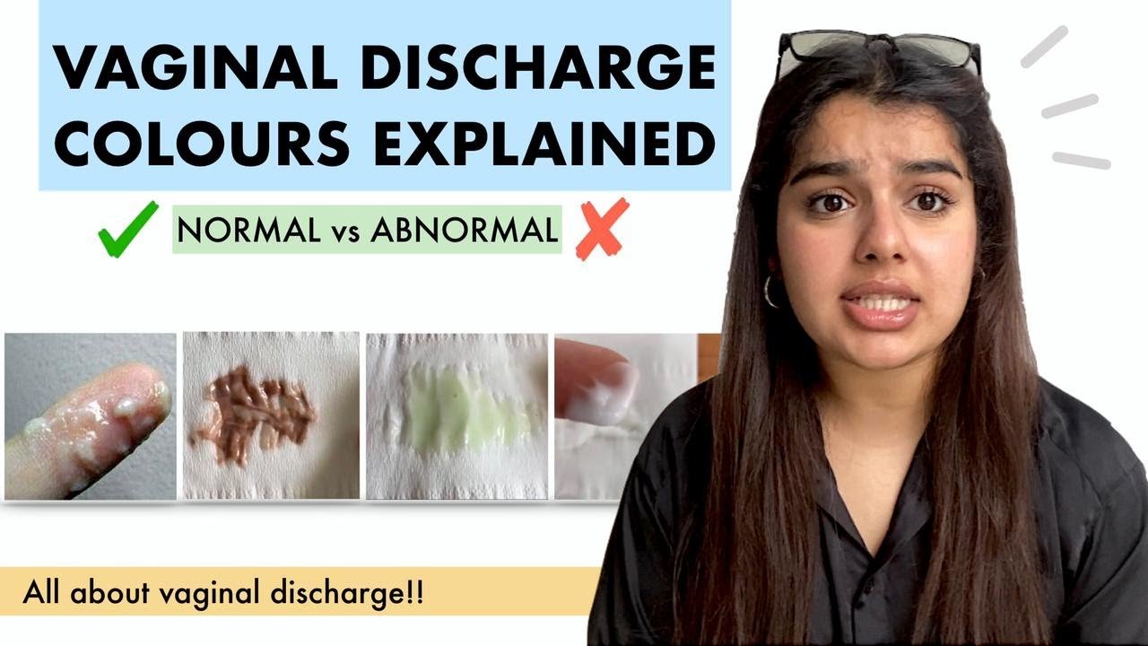 All About Vaginal Discharge And Its Different Colors Explained Youtube