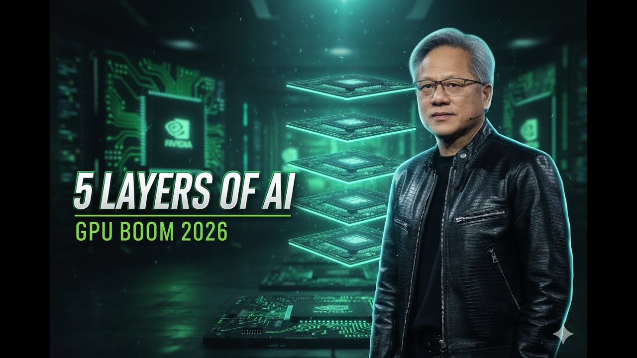 NVIDIA CEO Jensen Huang Reveals the 5 AI Layers Powering GPUs by 2026 🚀 ...