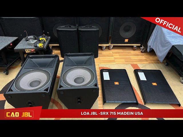 Loa JBL -SRX 715 made in USA 🇺🇸 dành cho anh em sưu tầm đẹp nhấc người ll CAO JBL