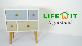 How To Set Up The Lifewit Nightstand Watch this assembly video and learn how to build the Lifewit Nightstand.With a little help from this video, it will be ready in no time.