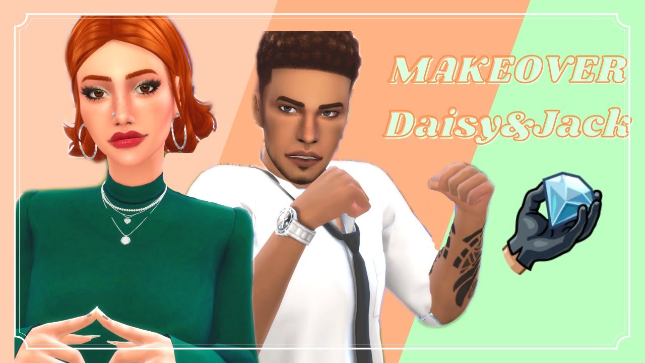 The sims 4 - Legacy Clarke - MAKEOVER DAISY & JACK - (Gameplay ITA)