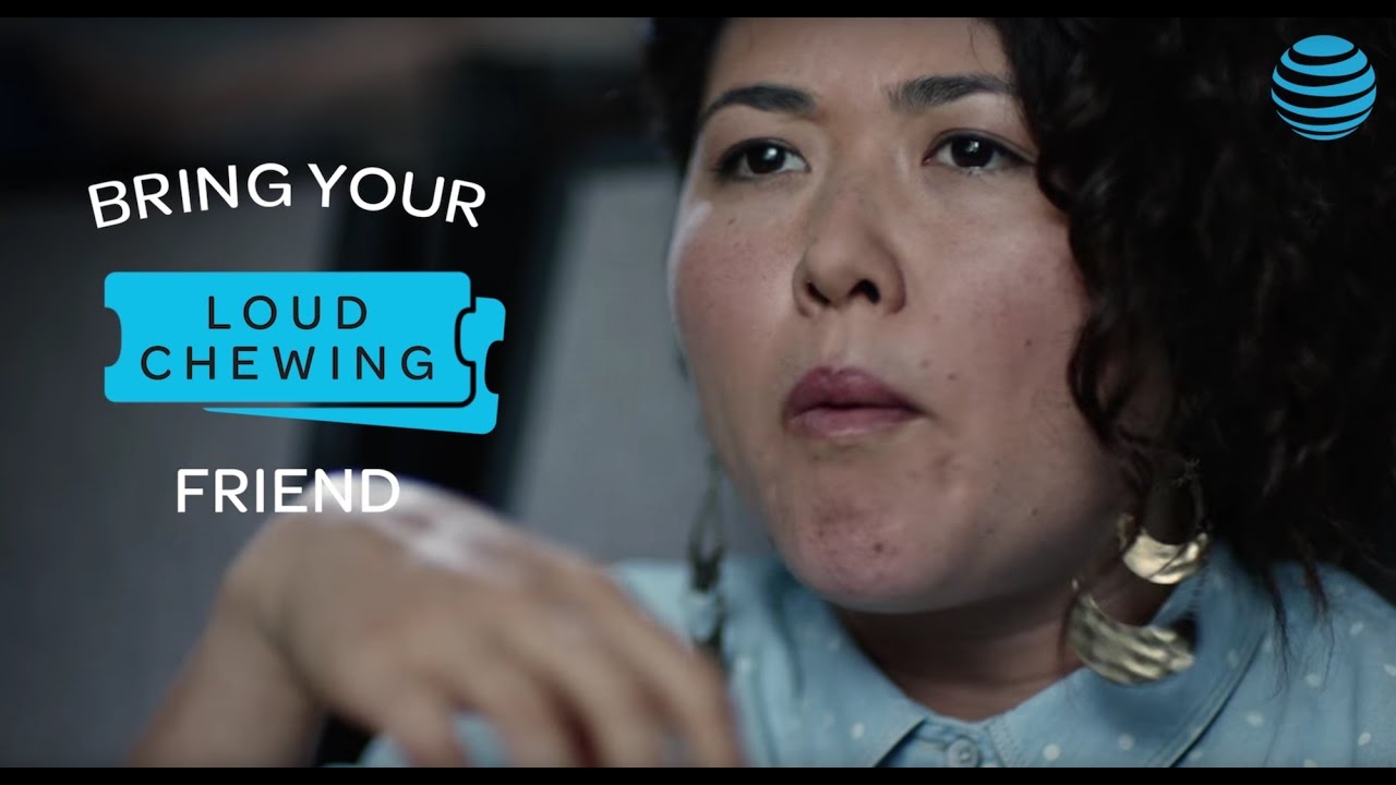 AT&T: TICKET TUESDAYS LOUD-CHEWING FRIEND - YouTube