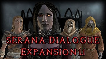 Skyrim Mod: Serana Dialogue Expansion 1.1 Update Showcase