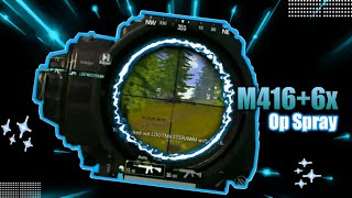 M416 + 6x | Op Spray | PUBGM | Realme 2 Pro