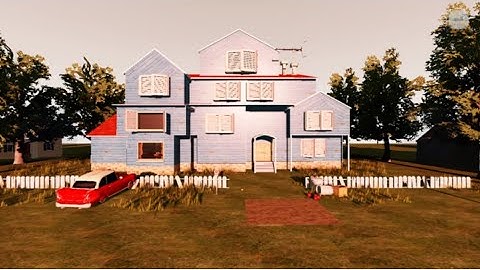 Hello Neighbor Prototype - Remake | Roblox Gameplay