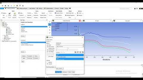 Solution of turbulent incompressible flow over an airfoil in ANSYS - FLUENT workbench