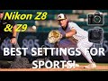 Recommended Nikon Z8 &amp; Z9 Menu Settings For Sports