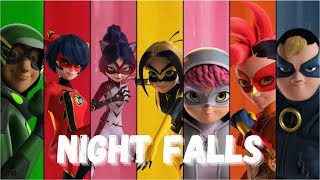 Night Falls | AMV | Miraculous Ladybug Resimi