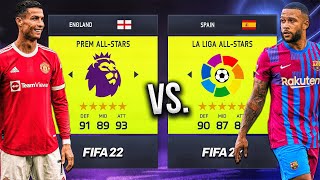 PREMIER LEAGUE vs. LA LIGA... in FIFA 22! ⚡