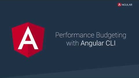 Size Budgets in Angular CLI