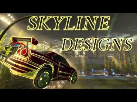 My TOP Skyline Designs | Rocket League - YouTube