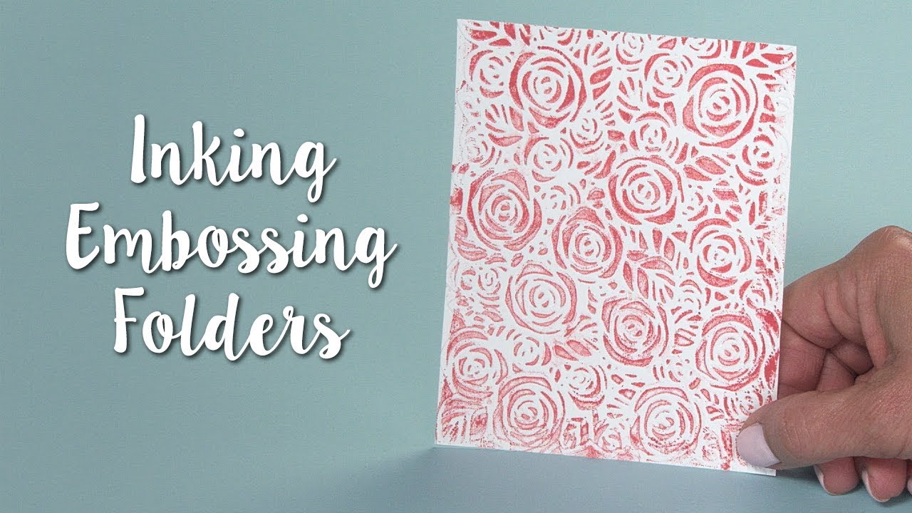 3-D Embossing Folder Techniques (Part 1) - Sizzix 