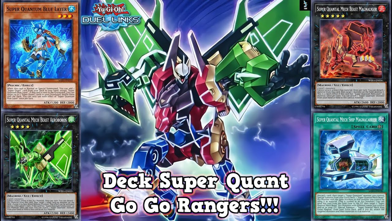 [F2P] Deck SUPER QUANT GO GO RANGERS!!! con Camión Inmune YuGiOh