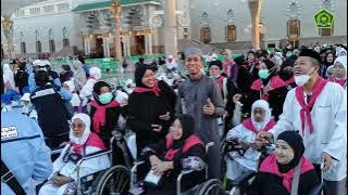 INFO HAJI KOLAKA : JEMAAH HAJI KOLAKA TELAH TIBA DI MADINAH