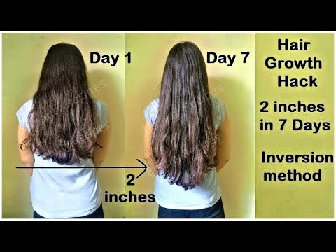 Hair Growth Hack 2 Inches In 7 Days Invesntion Method | Healthy Lifes ...