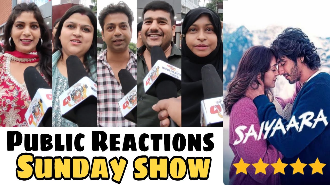 Saiyaara Public Reactions Review Day 3 Sunday Response | Pratibha Cinema Lucknow Ahaan Panday