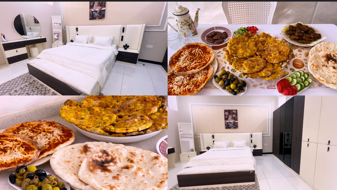 تعالو وياي اختار  غرفتي الجديد🛏 مخبوزات حاره وطيبه وسريعه مشاهده طيبة 💕