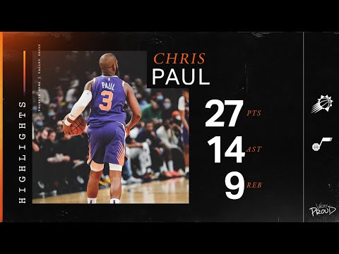 Chris Paul (27 PTS) Hits Season-High vs. Utah Jazz | Phoenix Suns