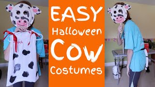 Easy DIY Cow Costumes for Halloween