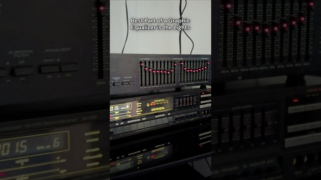 Classic Graphic Equalizer Aesthetic 