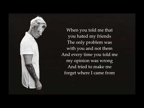 justin-bieber---love-yourself-lyrics