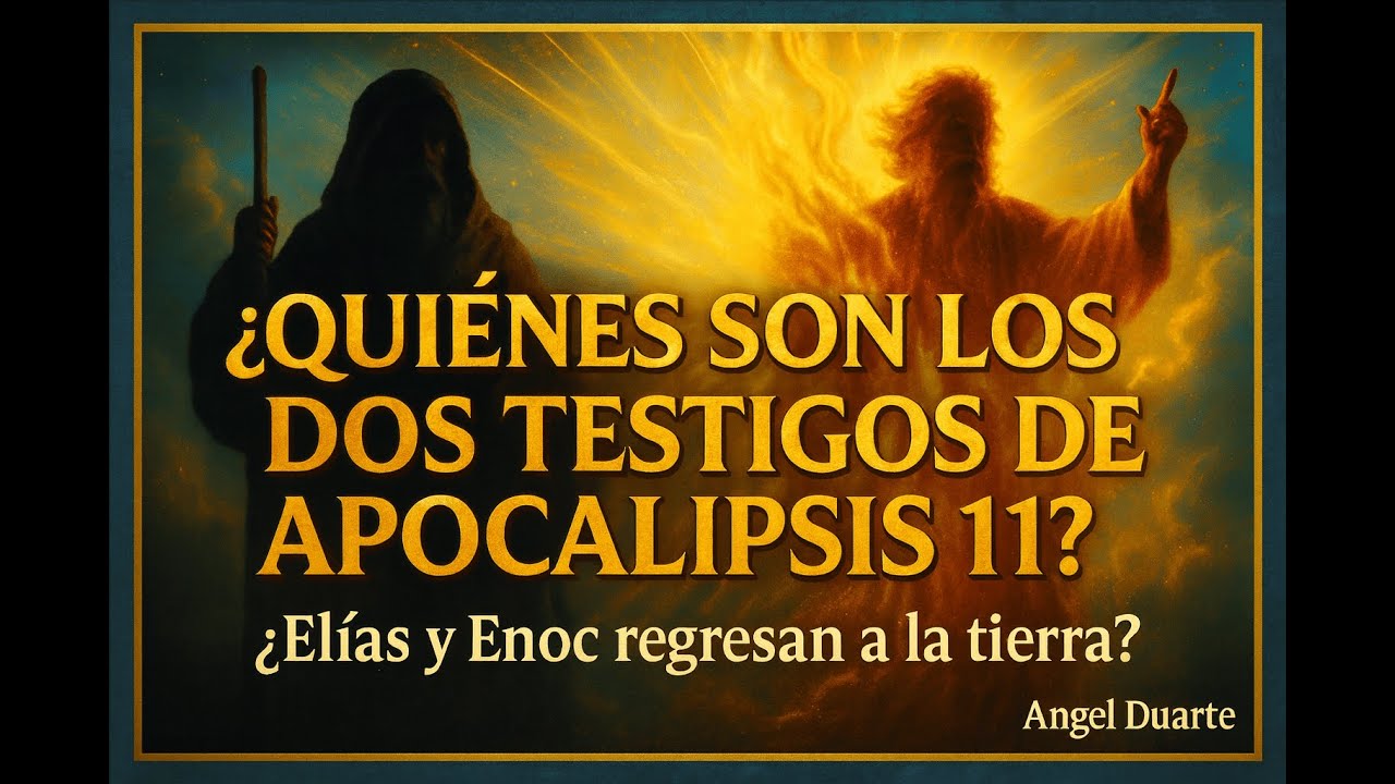 ¿QUIÉNES SON LOS DOS TESTIGOS DE APOCALIPSIS 11? ¿Elías y Enoc regresan a la tierra?