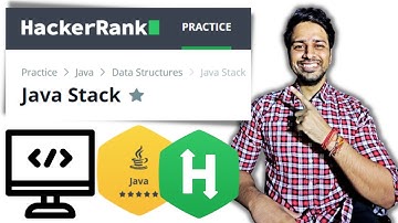 HackerRank | Java | Stack | Certification | Gold Badge