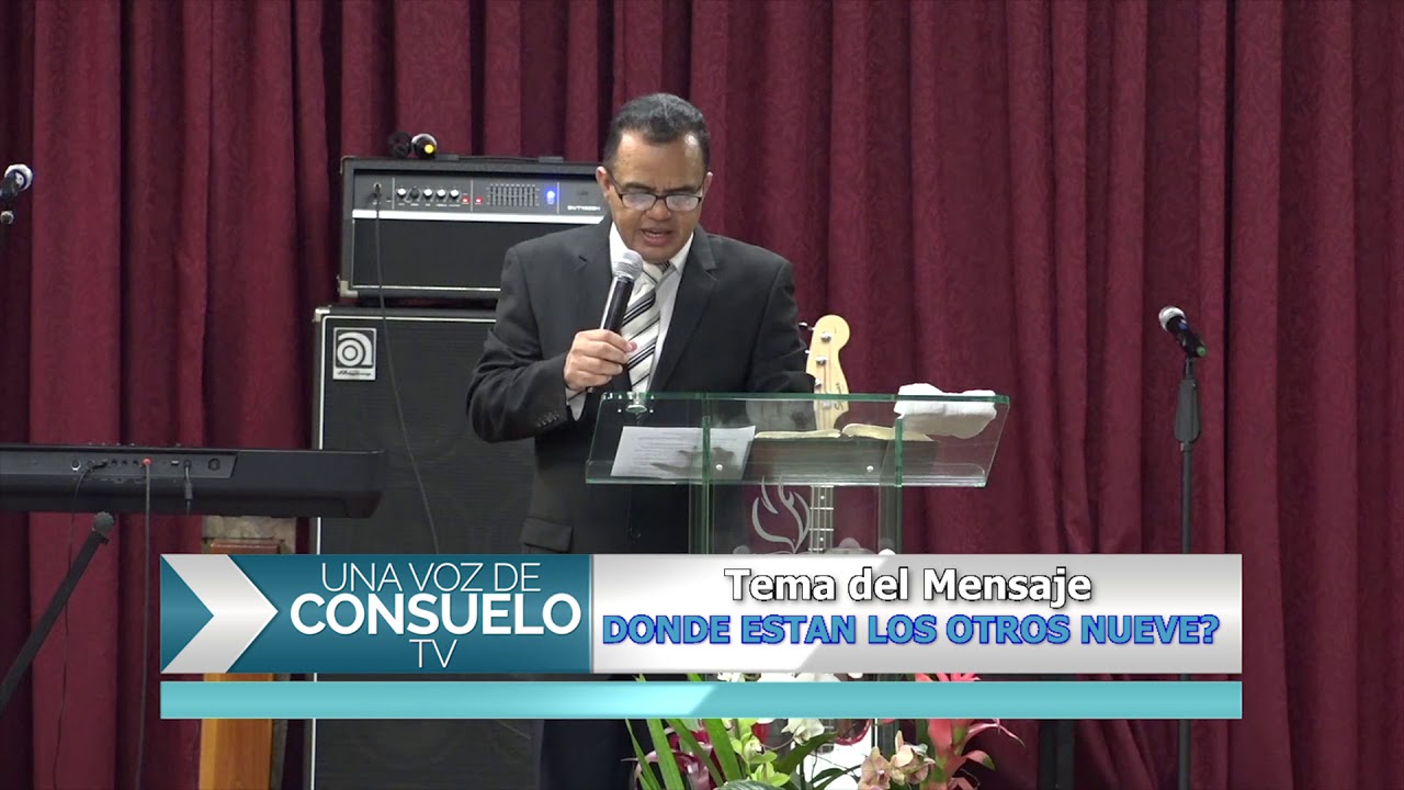 PASTOR RENE RIVAS TEMA: DONDE ESTAN LOS OTROS NUEVE? 03-24-18 HD - YouTube