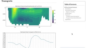Prototype app for interactive visualization of ocean model simulations and state estimates