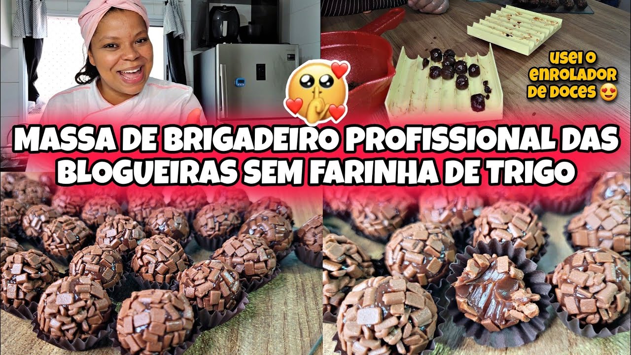🔥ELES NÃO QUEREM TE PASSAR A RECEITA DA MASSA DE BRIGADEIRO PROFISSIONAL, MAS EU VOU LÁ E PASSO!