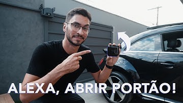 A Maneira mais FÁCIL de se automatizar o PORTÃO da  GARAGEM (e a melhor).
