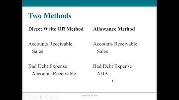 Accounts Receivable   Valuation lecture
