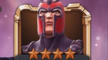 MARVEL: Contest of Champions (iOS/Android) MAGNETO leveling him up PART 2
