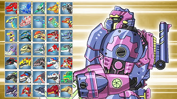 Dino Robot Battle Arena: Mammoth Super Robot (Assembly + Fights) | Eftsei Gaming