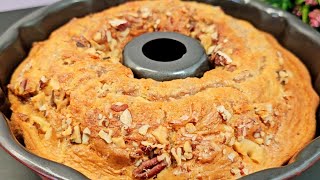 Gâteau en 5 minutes ! Tout le monde recherche cette recette ! Mieux qu'une tarte aux pommes