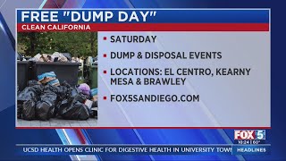 Free 'Dump Day' In San Diego