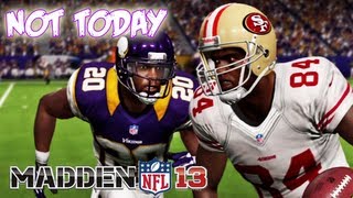 Madden 13 - Christian Ponder Ballin Catch This Fade! Madden - Online Ranked Match - VIKINGS