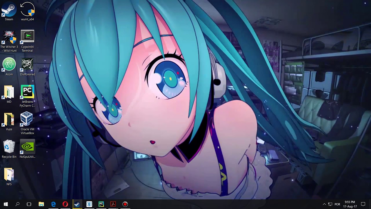 Anime wallpapers (Wallpaper Engine -Steam) - YouTube