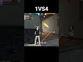 1VS4 CAN | CLUTH SQUAD WIPE🥵WAIT FOR END 🥶 #shorts #shortsfeed #trending #b2k #arisudanyt #ironicff
