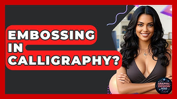 Embossing In Calligraphy? - Graphic Design Nerd