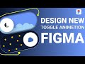 How To Create Toggle Switch Button On Figma | Dark &amp; Light Theme Change in Figma | Figma Design 👍