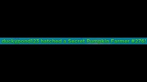 Tapping Legends X i hatched a Pumkin Farmer