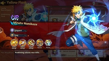 Akatsuki: A Ninja‘s Tale 🌌Review Minato SP - Shadow Hand Seal Android Naruto RPG!🌌