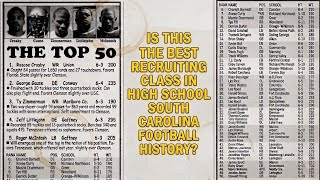 The GREATEST High School Recruiting Class in South Carolina History is