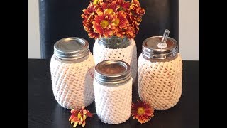 MASON JAR KOOZIE - DIY CROCHET FOR LEFTIES! Easy to adapt for right handers!
Easy crochet project for jar cozies. Watch the video for a step by step tutorial or look at the pattern I have written out for you below.
Note: When buying straws make sure the hole in the lid is the same diameter as the glass straw.
I am a participant in the Amazon Services LLC Associates Program, an affiliate advertising program designed to provide a means for me to earn fees by linking to Amazon.com and affiliated sites.
Disclaimer: This video and description contains links, which means that if you click on one of the product links, I’ll receive a small commission. This helps support my channel and allows me to continue to make videos like this. Thank you for the support!
9” x 10mm Glass straws: US Amazon
https://amzn.to/2t6gQSr
Mason lids with hole for straws: US Amazon
https://amzn.to/2JAUkMG
Bernat Handicrafter Cotton Yarn, Potpourri Ombre: US Amazon
https://amzn.to/2JyTFep
Susan Bates crochet hooks: US Amazon
https://amzn.to/2l9gxTt
Website for Enviro Lids and glass straws made in Canada
https://www.enviroglassstraw.ca
Supplies:
-500 ml mason jar which I use in the video for the tutorial. Or 250 ml jar. Change in pattern for this size is included below.
-USG 4.55mm crochet hook
-darning needle with large eye
-scissors to cut yarn
-Bernat Handicrafter cotton yarn. Medium 4 weight. Colour potpourri ombre. You will need aprox. 55yds for 500mm jar
-Crochet place marker. I use a bobby pin.
My version of a crochet pattern for 500 mm mason jar cozy. If it is confusing then I would suggest you watch the video.
1. Start by making a magic circle or ring
2. 8 SC into the magic ring. Cinch up magic circle slightly
3. Now 8 SC in the round again. Cinch up magic circle tightly.
Row 1 Increasing: *1 SC into first SC, 2 SC into 2nd SC* repeat this pattern in the round. (12 SC in total)
Row 2 increasing: Repeat row 1. (18 SC in total)
Row 3 increasing: Same as row 1. (27 SC in total)
Row 4 to aprox. row 22: 1 SC into each SC in the round. Continue until you have reached the the bottom of the rim of your jar.
Note: Try and crochet your last row on the tighter side so it fits nice and snug on your jar.
Changes for 250mm mason jar
Crochet hook USF 3.75mm
Row 3 increasing: *1 SC in next 2 SCs. In third SC do 2 SCs*.
Row 4 to aprox row 20: 1 SC into each SC in the round.
DONATE TO MY CRAFTY PATTI YOU TUBE CHANNEL
If you would like to support me so I can continue to publish more fun videos, then you can make a donation by clicking on the link below. Your kind donation will be sent to my business PayPal account. Thank you so much!
DONATE TO MY CHANNEL
https://www.paypal.com/cgi-bin/webscr?cmd s-xclick&hosted_button_id=7ZUH5VGQH38WS&source=url
Music: Morning Mandolin by Chris Haugen - YouTube Audio Library
Follow me on:
Facebook: https://www.facebook.com/craftypatti/
Pinterest: https://www.pinterest.com/craftypatti0438/pins/
Email: craftypatti60@gmail.com MASON JAR KOOZIE - DIY CROCHET FOR LEFTIES! Easy to adapt for right handers!