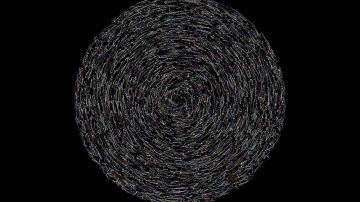 10000 Particles forming a Stable System with 19 Planets