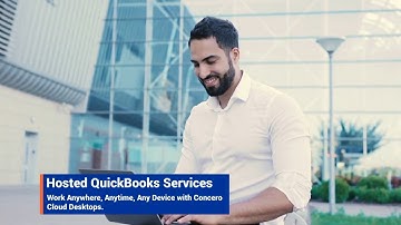 QuickBooks Hosting Services - Work anywhere, anytime, any device with Concero Cloud Desktops